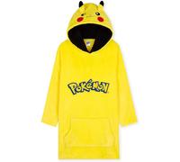 Pokemon Oversized Hooded Poncho in Yellow Pokemon Yellow One Size