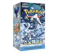 Pokemon Paldea Evolved Snow Hazard Korean Booster Box (30 Packs) | Companion Set to Triplet Beat | 5 Cards Per Pack | Titan Authenticated