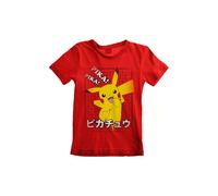 Pokémon Kids - Pikachu Pika, Pika! T-Shirt red 10 Years