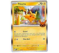Pokémon - Pikachu 062/193 - Trick or Trade 2023 - Holo Foil - Halloween Stamp Exclusive - Collectible Card - Individual - 1