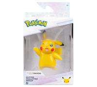 Pokemon Pikachu 30th Anniversary Glitter Figure 3in Jazwares Select Series 4+