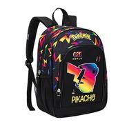 Pokemon Pikachu Backpack Kids Backpack School Bag Premium Quality 2 Compartments - Height 37cm