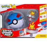 Pokemon Pikachu Battle Spinner Pack | Great Ball Launcher | Official Jazwares |