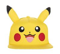 Pokemon Pikachu Big Face Cosplay Embroidered Snapback Cap Hat Licensed Yellow
