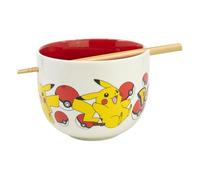 POKEMON - Pikachu - Bol à Ramen avec Baguette - 450 ml