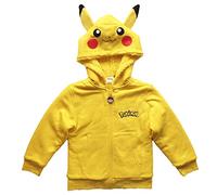 Pokemon Pikachu Boys Sherpa Fleece Costume Hoodie (8) Yellow