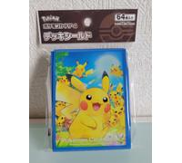 Pokémon Pikachu Deck Sleeves 64pcs Card Game Official New Sealed Japan