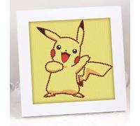 Pokemon | Pikachu Diamond Art | With Frame | 15+ Years | Design 12