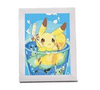 Pokemon | Pikachu Diamond Art | With Frame | 15+ Years | Design 4