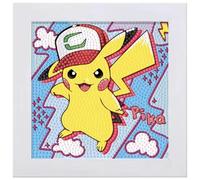 Pokemon | Pikachu Diamond Art | With Frame | 15+ Years | Design 6