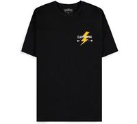 Pokémon - Pikachu Electrifying Line Art Men's Short Sleeved Loose Fit T-Shirt