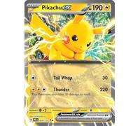 Pokemon - Pikachu ex 028/131 - Prismatic Evolutions - Double Rare - Foil - Single Card
