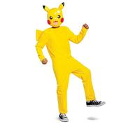Pokémon Pikachu Fancy Dress for Kids, Officially Licensed Product by Disguise, Quality Construction and Detailed Design, Classic Pikachu Dress Up for Boys, For Ages 14-16 years