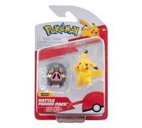 Pokémon Pikachu & Feraligatr Battle Minifigures Set, 5 cm, from the Battle Figur