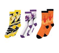 Pokémon Pikachu Glumanda Gengar Socks Unisex Socks Multicoloured, multi-coloured, 42