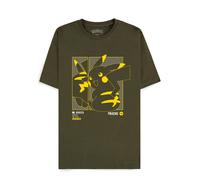 Pokémon Green Pikachu T-Shirt dark green L