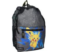 POKEMON Pikachu Gym Bag Vadobag Official Multicolor 36x30x11cm Polyester