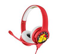 Pokemon Pikachu Interactive Study Premier Children's Headphone With Boom Microph