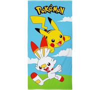 Pokemon Pikachu Logo Towel Pokemon Multicolor