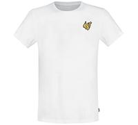 Pokémon Pikachu Men's T-Shirt White M 100% Cotton Regular, White, M