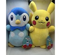Pokemon Pikachu Piplup Squishmallow Plush Soft Toy HugMees Hug Mee Squishy 10"