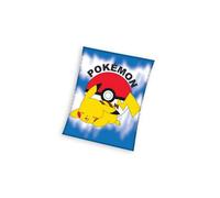 Pokemon Pikachu & Poke Ball Fleece Blanket