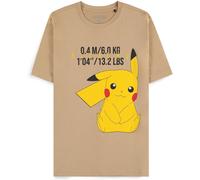 Pokémon - Pikachu Short Sleeved T-Shirt (Beige)