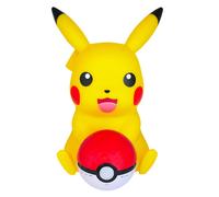 Pokemon Pikachu Sitting & Poke Ball Desktop Light Lamp Speaker Wireless