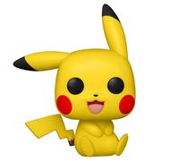 Funko Pop! Games: Pokemon - Pikachu - (Sitting) - Collectable Vinyl Figure - Gift Idea - Official Merchandise - Toys for Kids & Adults - Anime Fans - Model Figure for Collectors and Display