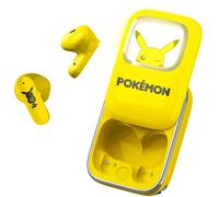 OTL Technologies PK1270 Pokémon Pikachu Slider TWS Earphones with LED Light Up Charging Case - Yellow