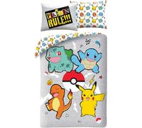 Pokemon Pikachu Squirtle Charmander Duvet Cover Polyester 140x200
