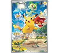 Pokémon - Pikachu SVP027 - Paldea Evolved ETB Black Star Promo - Full Art Trading Card - 1