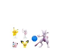 Pokemon Battle Figure 5-Pack - 4.5-Inch Mewtwo Figure and Battle Figures