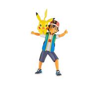 Pokémon 4.5-Inch Feature Battle Action Figure, Features Ash and Launch into Action 2-Inch Pikachu