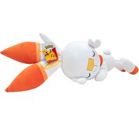 Pokémon PKW02704 Scorbunny Sleeping Plush - 18 Inch Premium Plush in Sleeping
