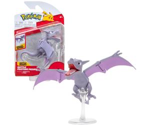 Pokémon PKW1914 - Battle Feature Figure - Aerodactyl, offizielle bewegliche Figu