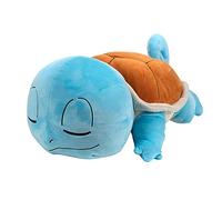 Pokemon PKW2529 18-inch Sleeping Squirtle-Cuddly Must Fans-Plush Perfect for Traveling, Car Rides, Nap, Play Time