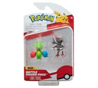 Pokémon PKW3006 Battle Figure Set - Gladiantri Roselia - Official Battle Figure