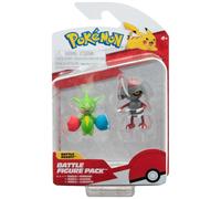 Pokémon PKW3006 Battle Figure Set - Gladiantri Roselia - Official Battle Figure
