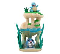 Pokémon PKW3206 Select Environment Seascape 15 cm Multi-Level Set with Two 5 cm Battle Figures