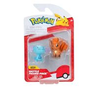 Pokémon PKW3575 Battle Figure Pack - Felino & Vulpix Official Detailed Figures,