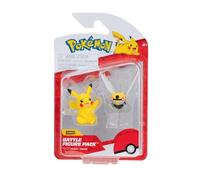 Pokémon PKW3576 - Battle Figure Pack - Ninjask & Pikachu Official Detailed Figures, 5 cm Each