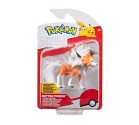 Pokémon PKW3580 - Battle Figure Pack - Wolwerock Official Detailed Figure, 7.5 cm