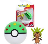 Pokémon PKW3641 Clip 'n'Go Poké Ball - Igamaro & Friends Ball, Official Pokéball with 5 cm Figure