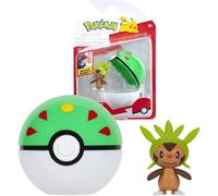 Pokémon PKW3641 Clip 'n'Go Poké Ball - Igamaro & Friends Ball, Official Pokéball with 5 cm Figure