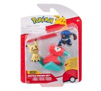 Pokémon PKW4091 Battle Figure Set - Glibunkel, Mimigma and Porygon Official Figures Set