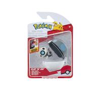 Pokémon PKW4147 - Clip and Go Pokéball - Stollunior und Schwerball, offizieller