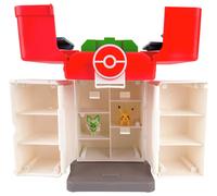 Pokémon Play ‘N’ Display Case - Multi-Level Storage Unit with Rooftop Arena and Space for 35+ 2-Inch Battle Figures
