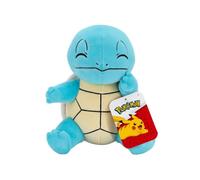 Pokemon Plush Squirtle - 20 cm High - Blue/Brown - Official Pokémon Plush Toys for Children 2+ Years
