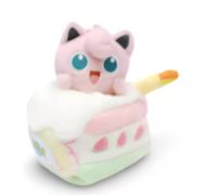 Pokemon | Plush Cake Keyring/Bag Charm Figure | Potdemiel Licensed | 15+ Years | Jigglypuff